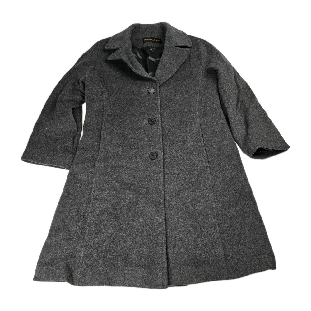 Levine Classics LambsWool &‎ Cashmere Blend Coat Jacket Womens Size 10P Italy